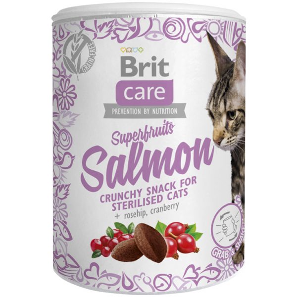 Brit Care - Cat Snack Superfruit Salmon