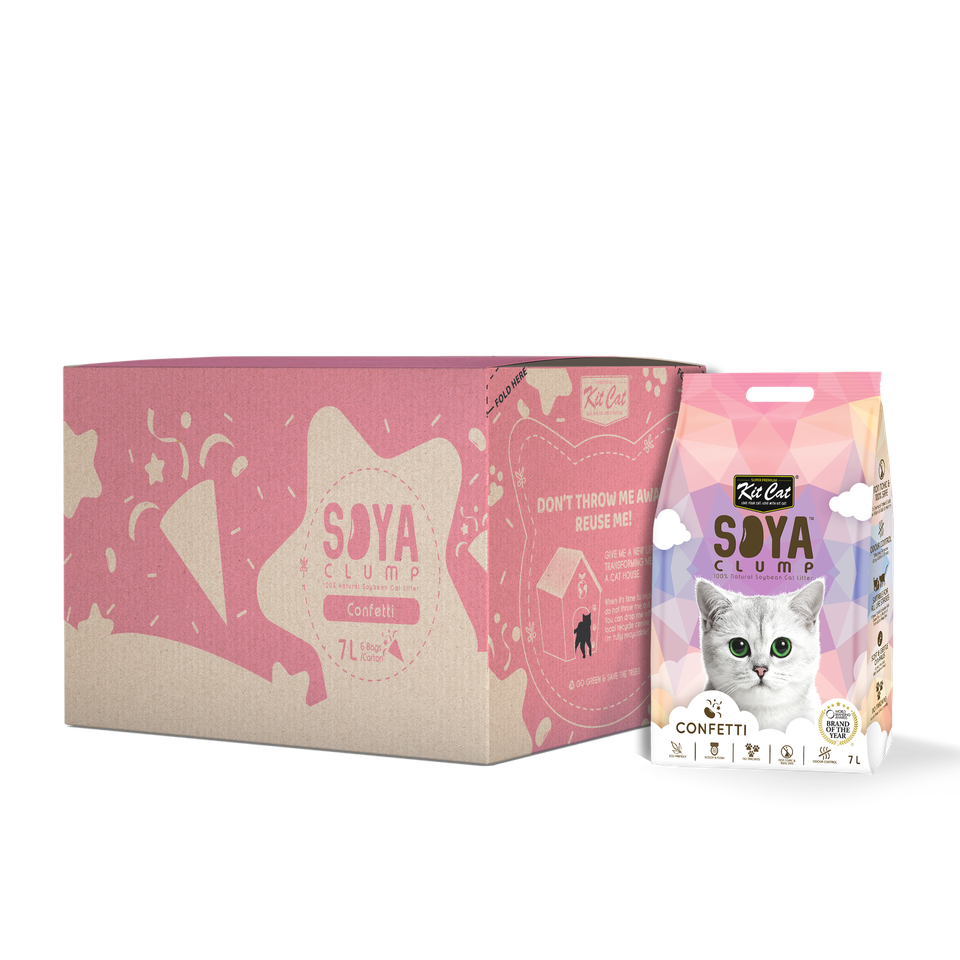 Arena de soja Confetti marca kit cat Perú - Imagen 4