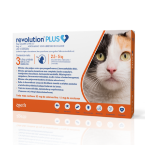 REVOLUTION PLUS X 1 UNID X 0.5 ML (NARANJA FELINOS 2.5-5 KG)