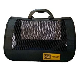 Claws & Paws Transportador De Tela Talla 2 Negro
